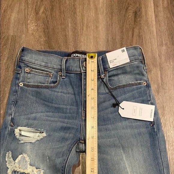 Express Ankle Legging Mid Rise Stretch 0 reg NWT - Picture 9 of 9